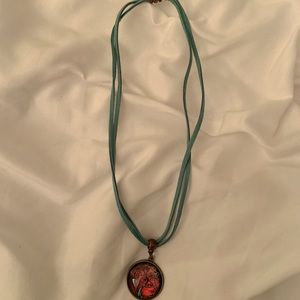 Necklace with Artsy Tree Pendant